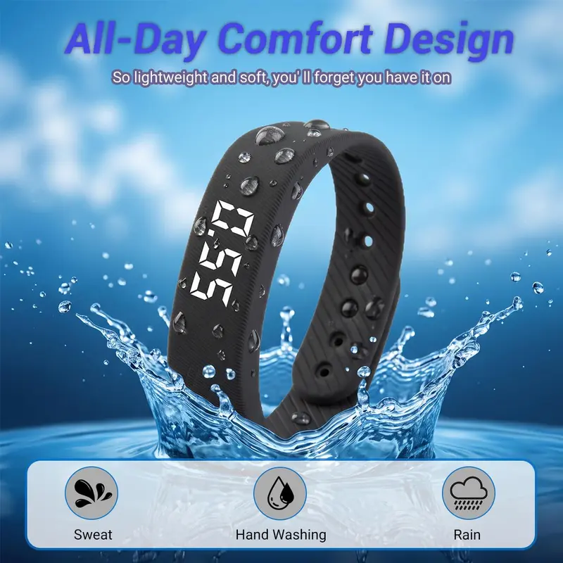 NESLEMY Silent Alarm Wristband – A Better Way to Wake Up