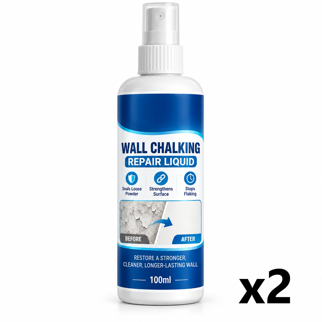 Wall Repair Liquid: prevents chalking, high adhesion, waterproof. Strengthen your walls