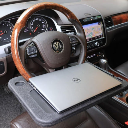 Dual-Sided Steering Wheel Car Table Laptop Tray