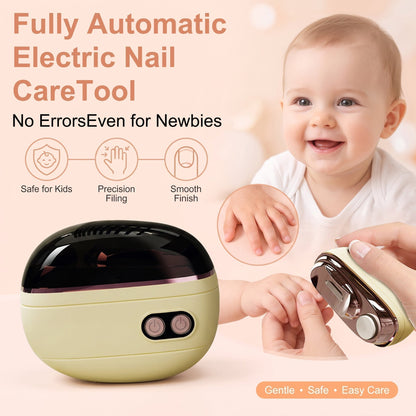✂️LIMITED-TIME DEAL ! 💅2-in-1 Smart Electric Nail Clipper & Polisher🌟
