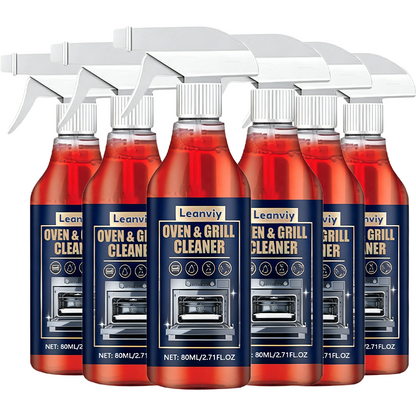 🔥Leanviy Oven & Grill Cleaner: Cuts Through Grease & Burnt-On Food Fast