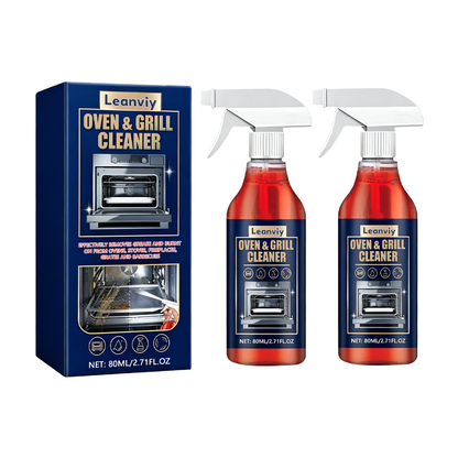 🔥Leanviy Oven & Grill Cleaner: Cuts Through Grease & Burnt-On Food Fast