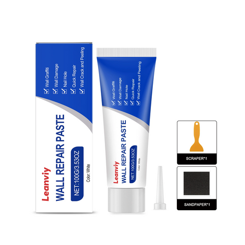 Leanviy Wall Repair Paste – Effortless Wall Repair, Walls Like New