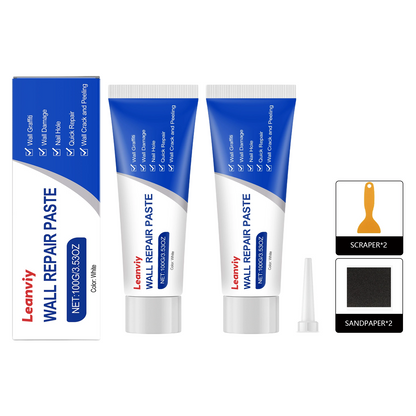Leanviy Wall Repair Paste – Effortless Wall Repair, Walls Like New