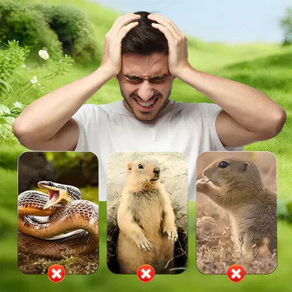 ☘️Keep Moles, Rodents & Wild Invaders Away — Naturally & Safely