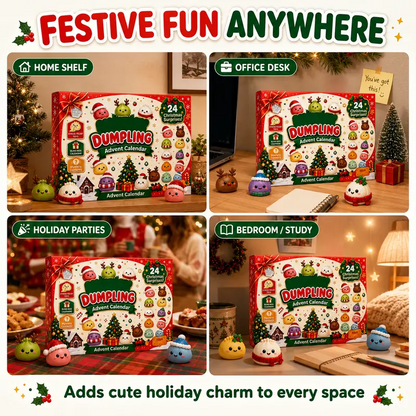 Dumpling Squeeze Advent Calendar – 24 Days of Christmas Surprises