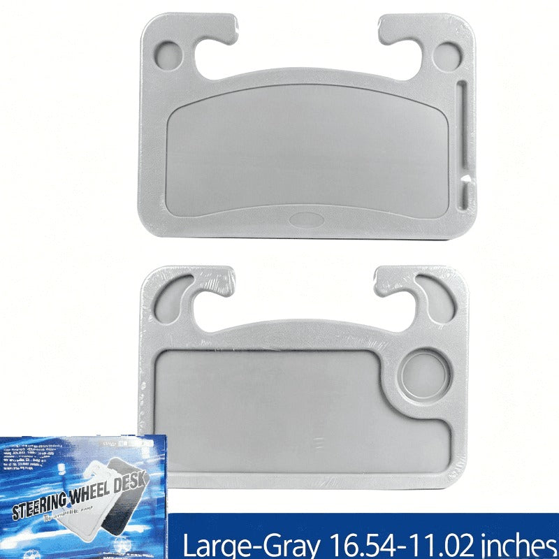 Dual-Sided Steering Wheel Car Table Laptop Tray