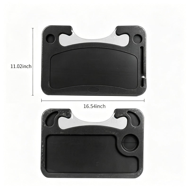 Dual-Sided Steering Wheel Car Table Laptop Tray