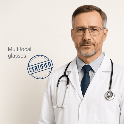 NESLEMY Multifocal Glasses with Adaptive Technology