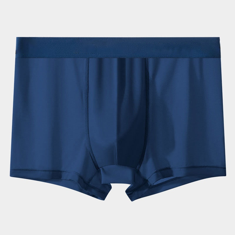 Summer Ice Silk Men Boxer Briefs, Breathable Cooling Comfort Underwear