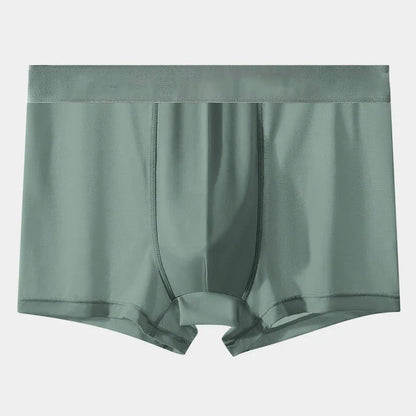 Summer Ice Silk Men Boxer Briefs, Breathable Cooling Comfort Underwear