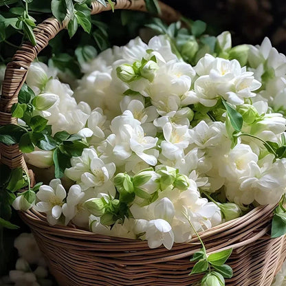 🌸Double Petal Jasmine Flower Seeds, Perennial Climber, Sweet Scented Garden Plant