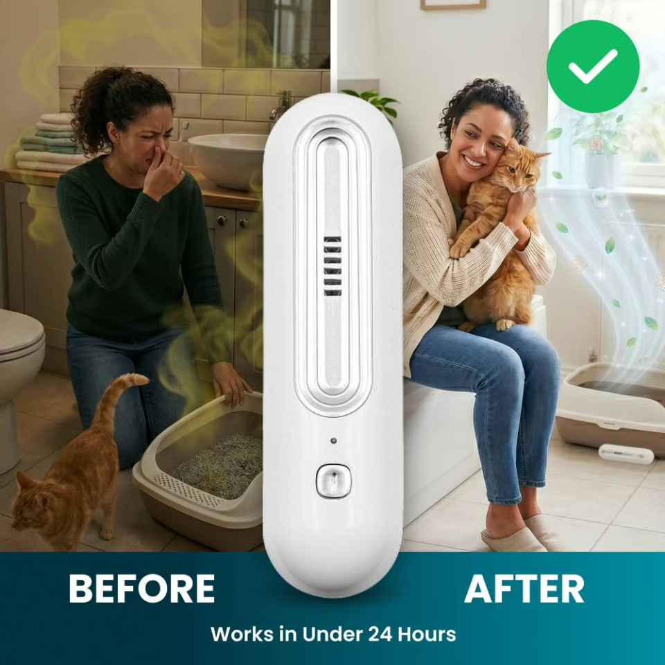 Portable Ozone Deodorizing Stick | Deeply Eliminate Odors at the Source