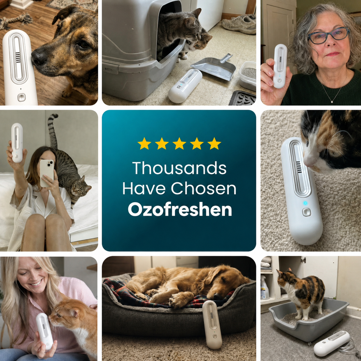 Portable Ozone Deodorizing Stick | Deeply Eliminate Odors at the Source