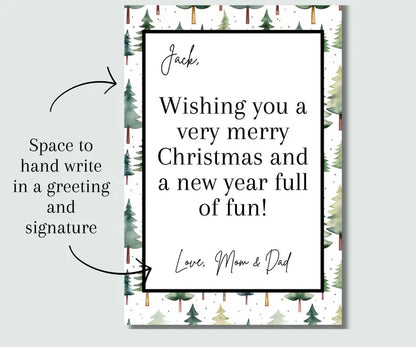 🎄Christmas Gift Card Book - 🎁Surprises On Every Page📚Hardcover & Durability Line