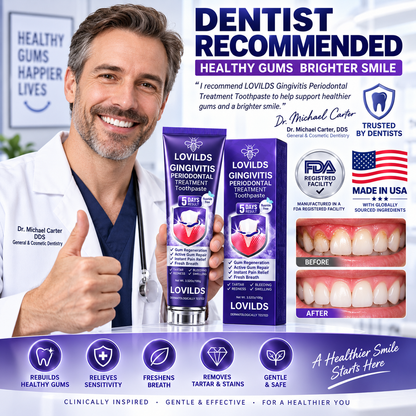🔥Limited Time Promotion 70% OFF🔥-LOVILDS Advanced Gum Care Toothpaste