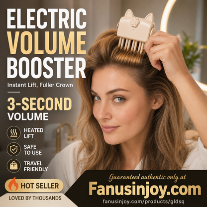 Heated Hair Root Volumizer / Electric Volume Booster🔥Shape in 3 Seconds！