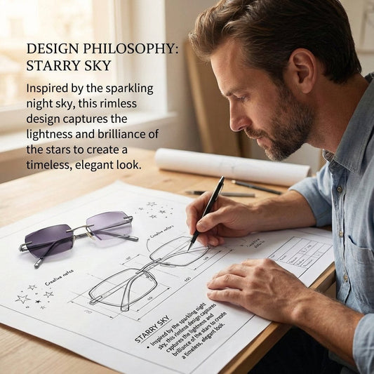 🔥Color-Changing Smart Zoom Reading Glasses|No more juggling separate reading glasses!