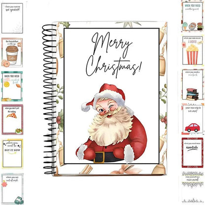 🎄Christmas Gift Card Book - 🎁Surprises On Every Page📚Hardcover & Durability Line