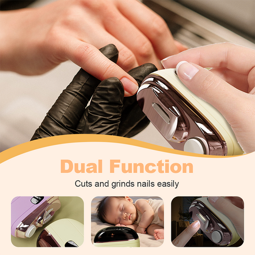 ✂️LIMITED-TIME DEAL ! 💅2-in-1 Smart Electric Nail Clipper & Polisher🌟
