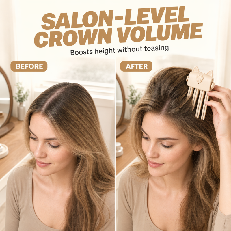 Heated Hair Root Volumizer / Electric Volume Booster🔥Shape in 3 Seconds！