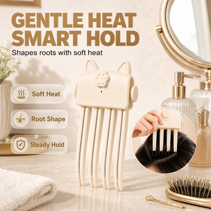 Heated Hair Root Volumizer / Electric Volume Booster🔥Shape in 3 Seconds！