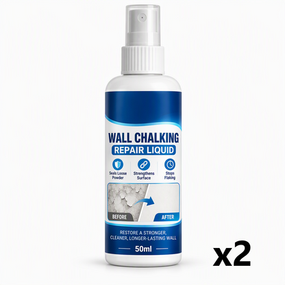 Wall Repair Liquid: prevents chalking, high adhesion, waterproof. Strengthen your walls